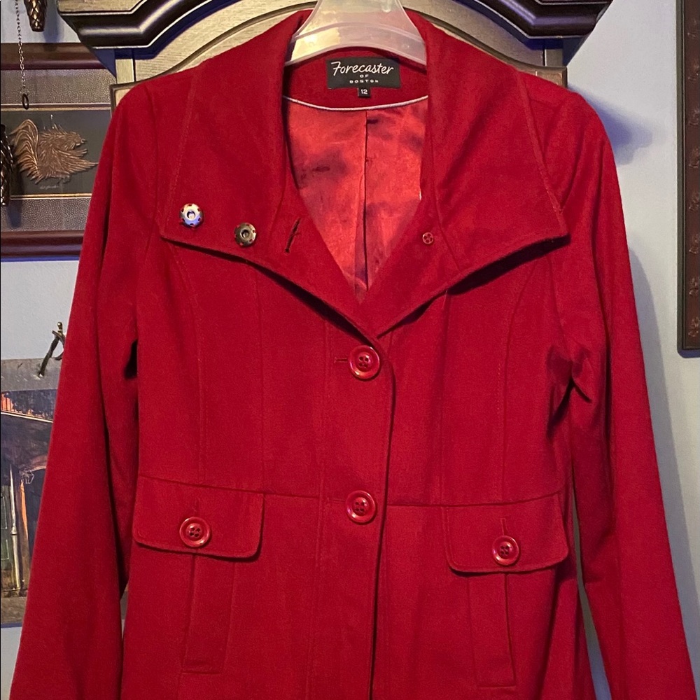 Well polyester winter coat